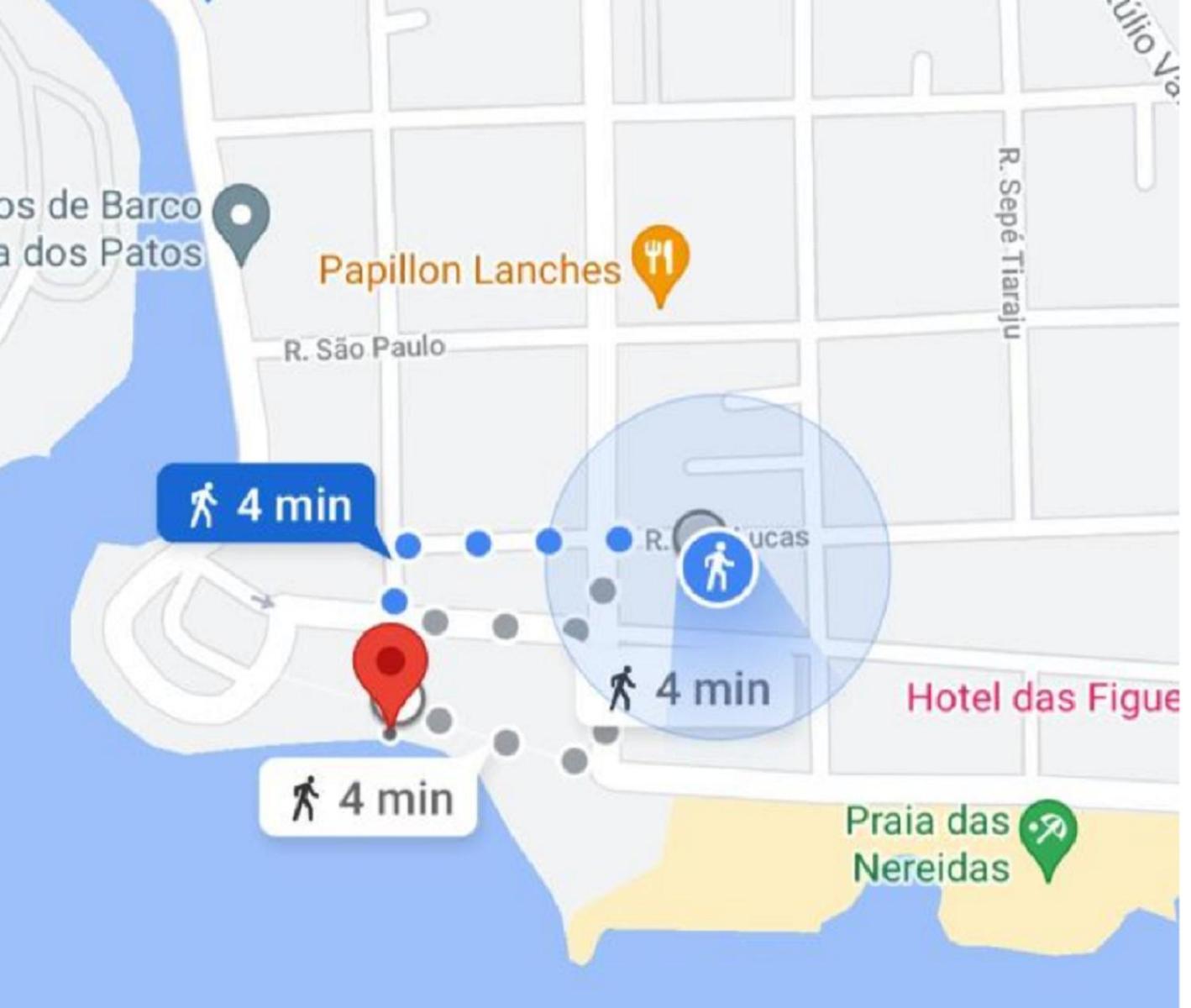 Apartamento Blue 04 - 100 Metros Da Praia Sao Lourenco do Sul Eksteriør billede